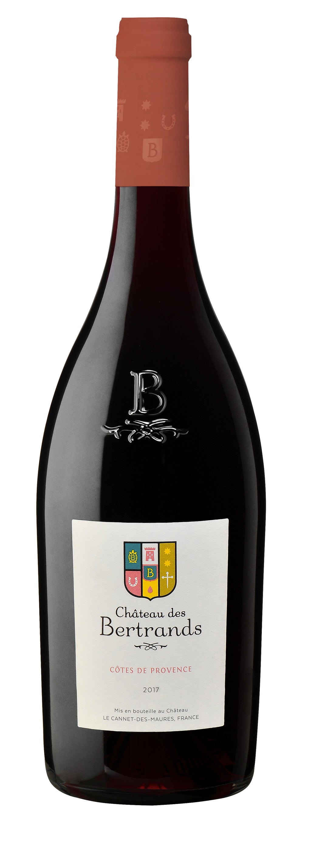 Image de la bouteille "Château des Bertrands" rouge 2017