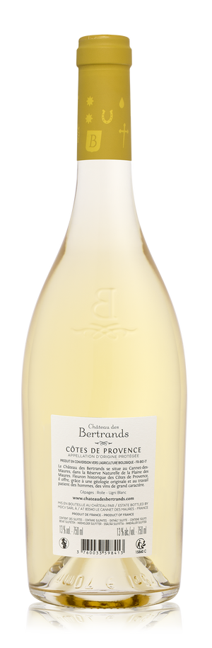 Côtes de Provence Blanc<br/>Cuvée Château des Bertrands<br/>2019