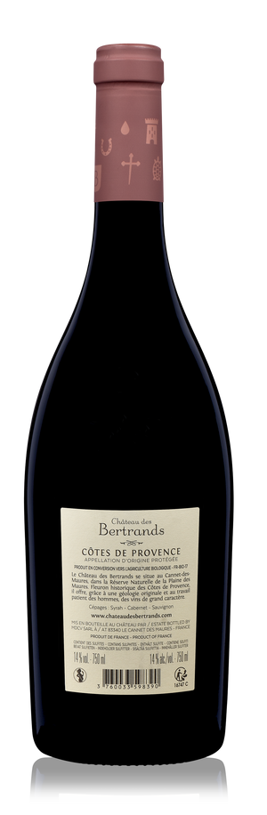 Côtes de Provence Rouge<br/>Cuvée Château des Bertrands<br/>2019