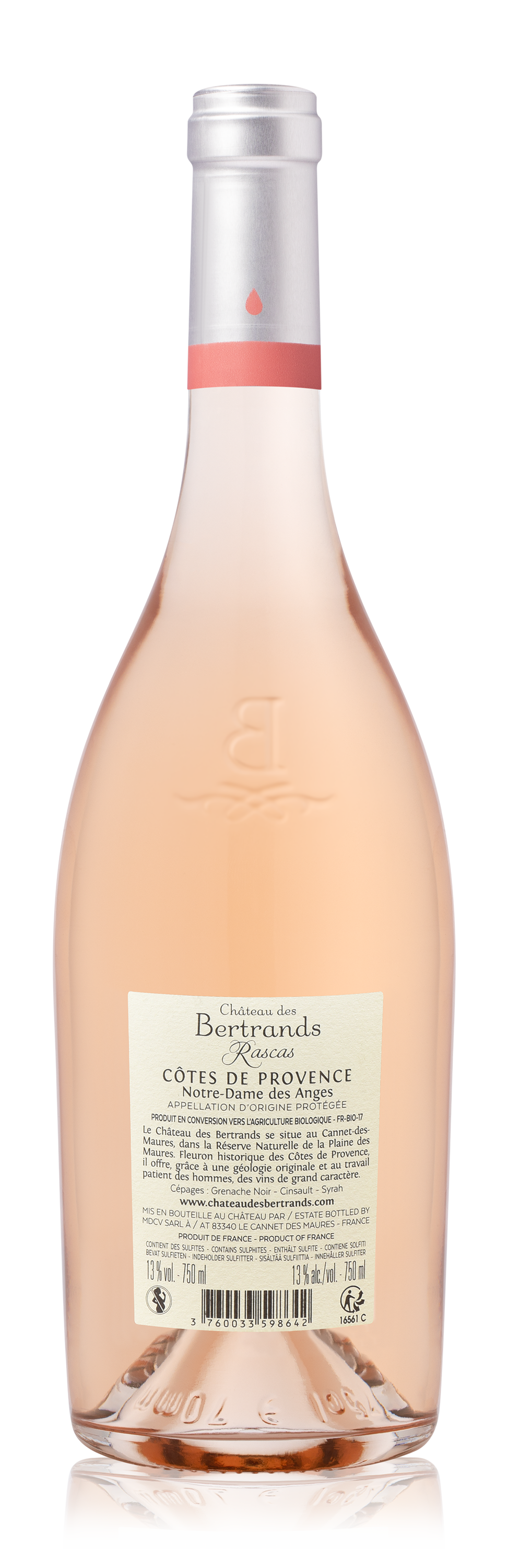 Côtes de Provence Rosé<br/>Cuvée Rascas<br/>2020